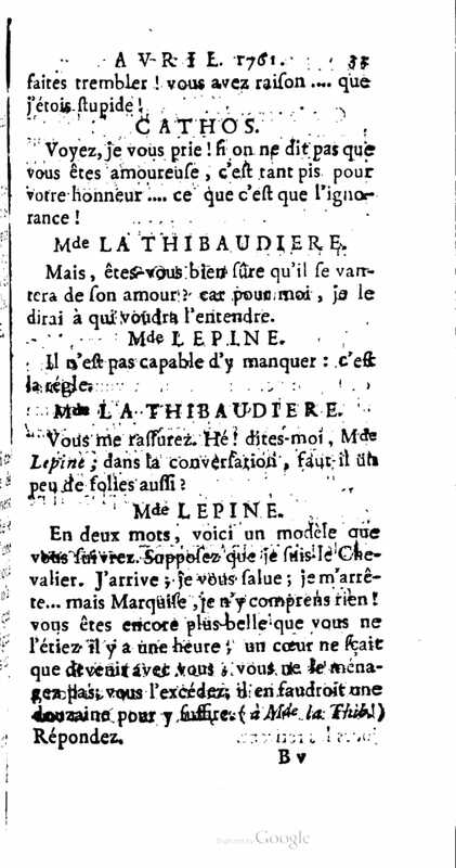 1761 : La provinciale