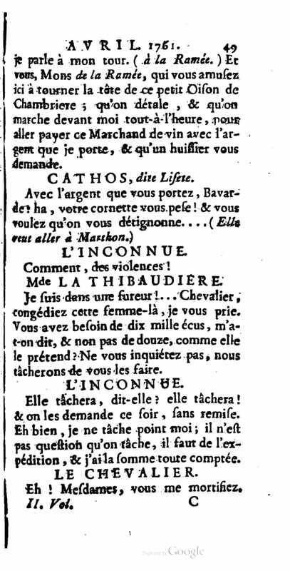 1761 : La provinciale