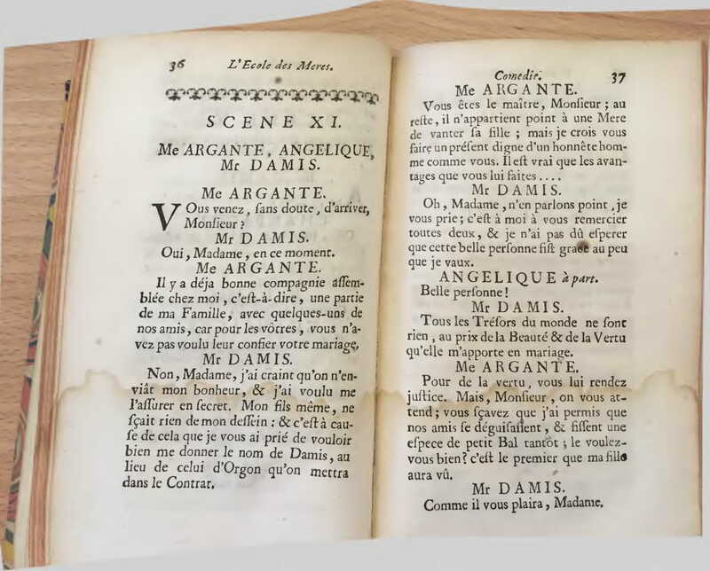 1732 : L’école des mères
