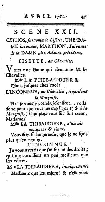 1761 : La provinciale