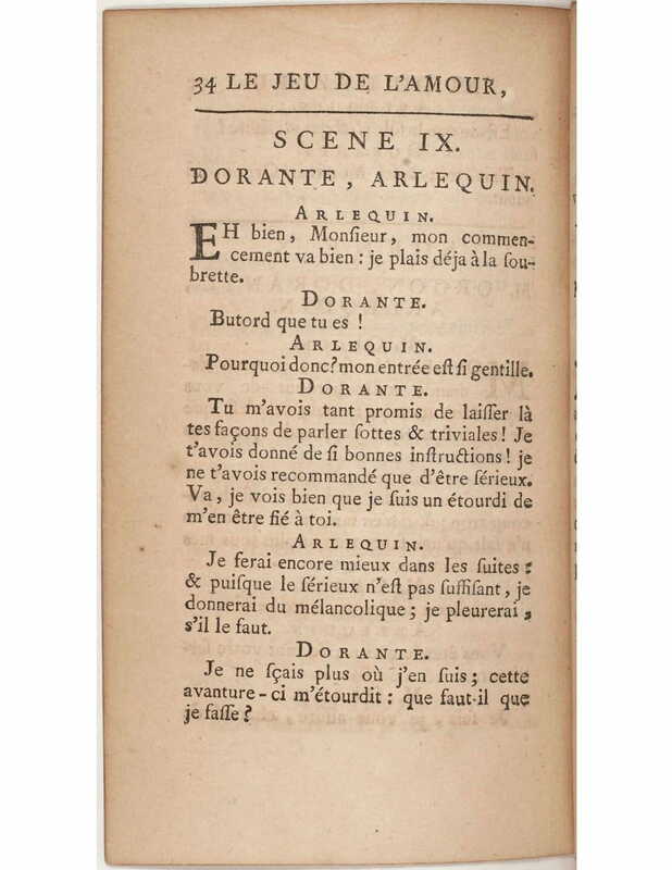 1730 : Le jeu de l’amour et du hasard