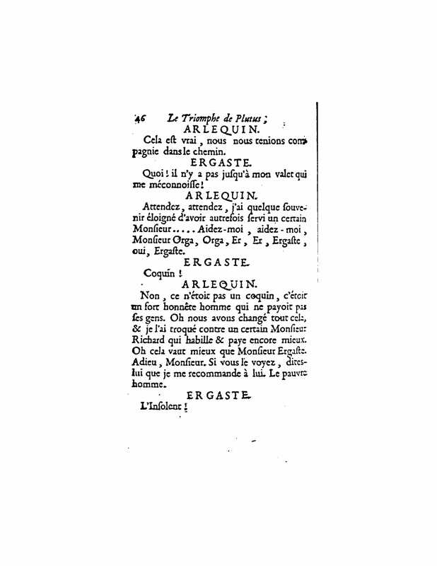 1729 : Le triomphe de Plutus