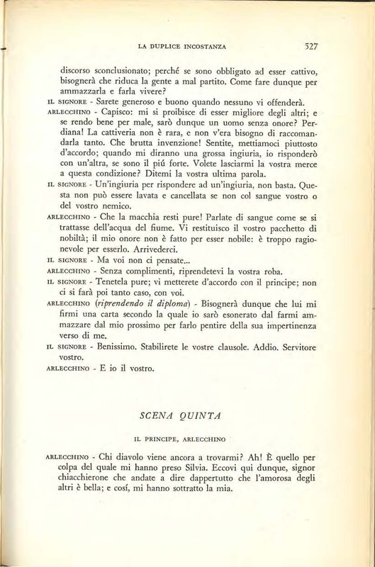 1959 : La duplice incostanza (Marcello Spaziani)