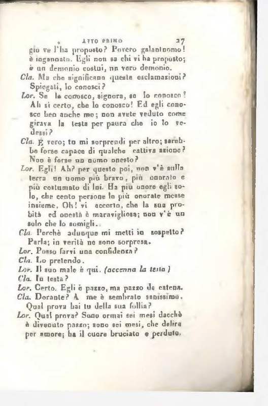 1829 : Le false confidenze [Salvatore Fabbrichesi, 1816]