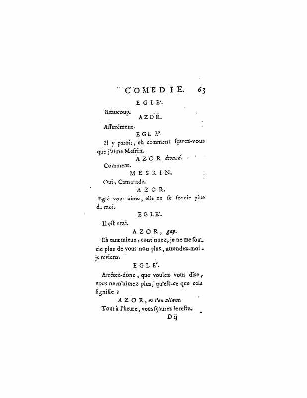 1747 : La dispute