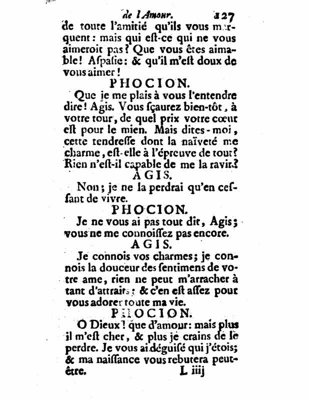 1732 : Le triomphe de l’amour