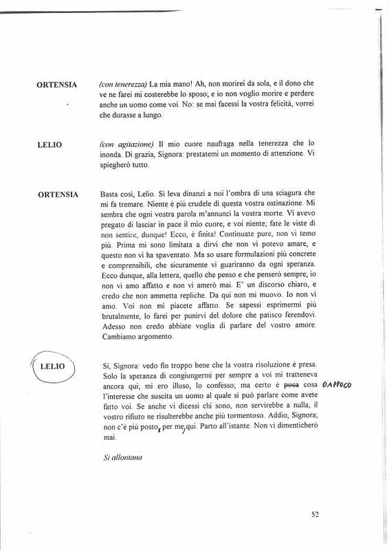 1997 : Il principe travestito (Cristina Pezzoli)