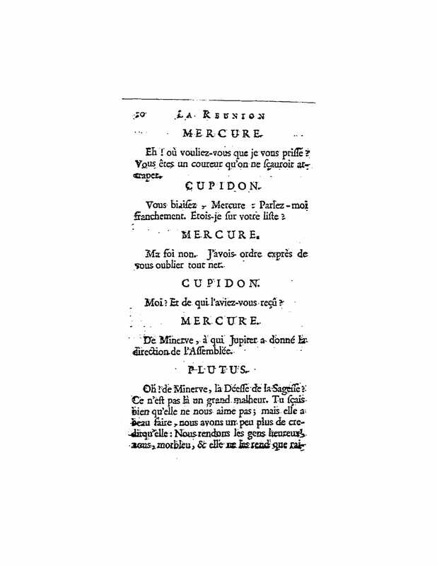 1732 : La réunion des amours