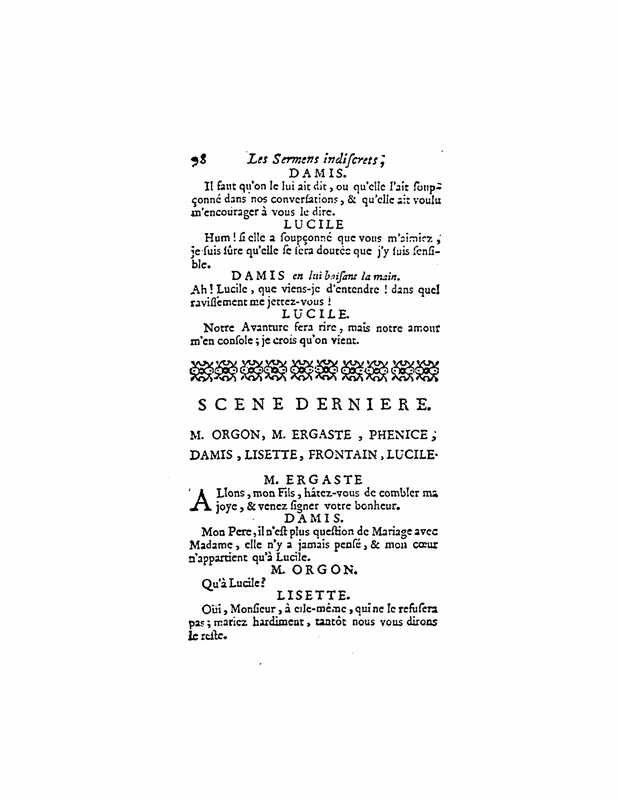 1732 : Les serments indiscrets