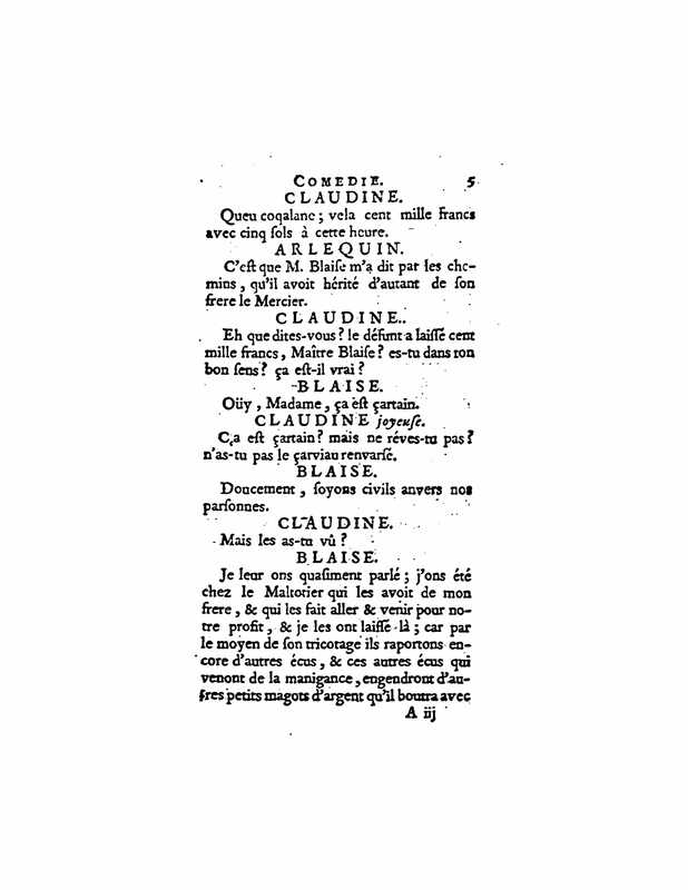 1729 : L’héritier de village