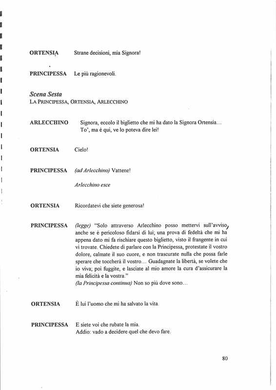 1997 : Il principe travestito (Cristina Pezzoli)