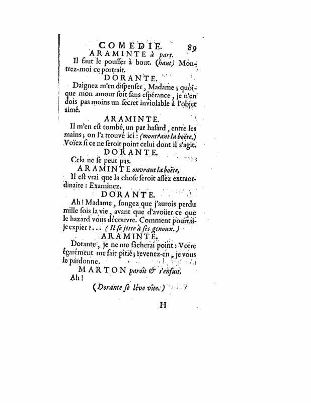 1738 : Les fausses confidences