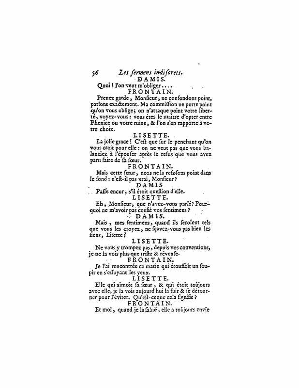 1732 : Les serments indiscrets