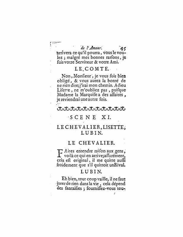 1728 : La seconde surprise de l’amour