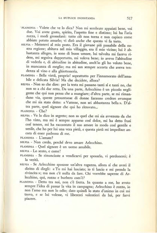 1959 : La duplice incostanza (Marcello Spaziani)