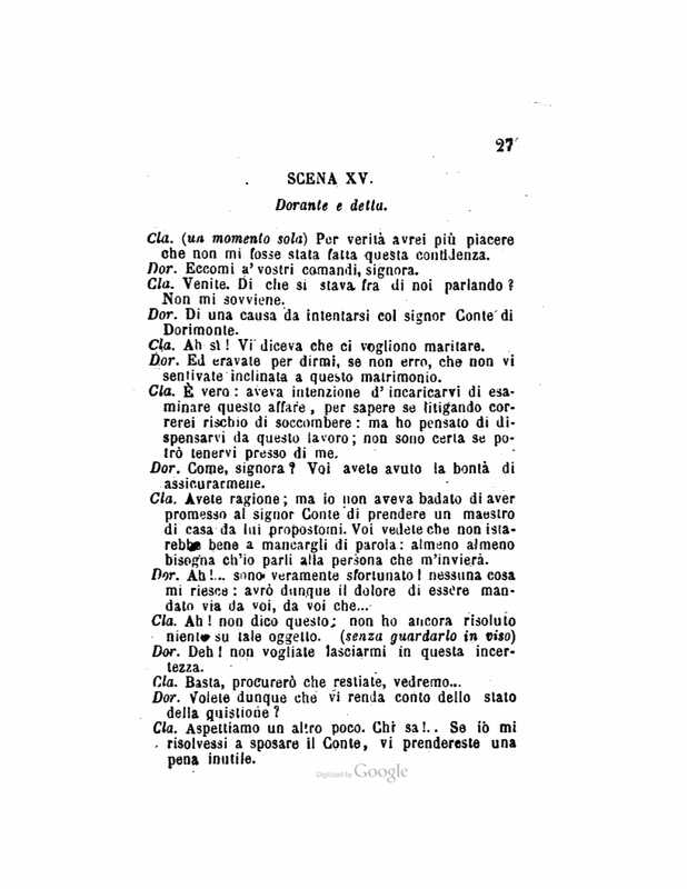 1872 : Le false confidenze