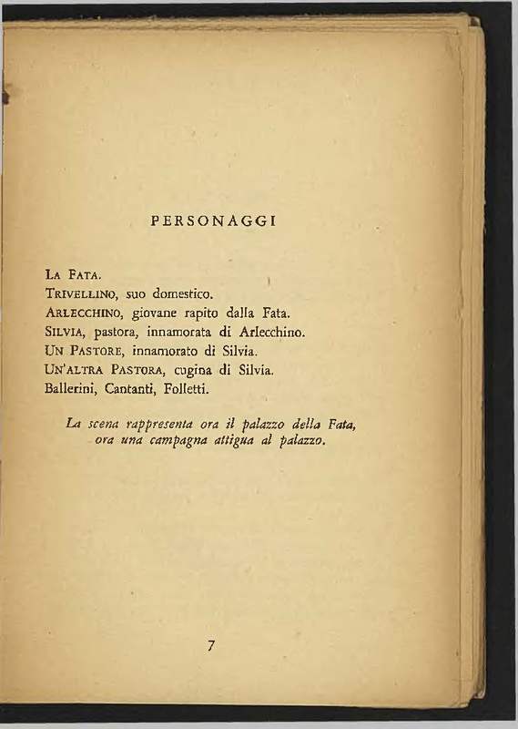 1944 : Arlecchino dirozzato dall’amore (Corrado Tumiati)
