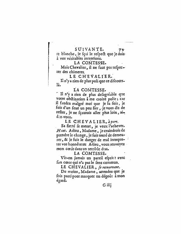 1729 : La fausse suivante