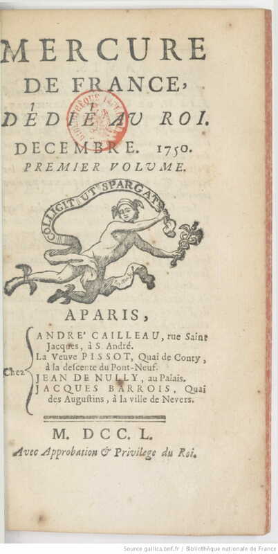 1750 : La colonie