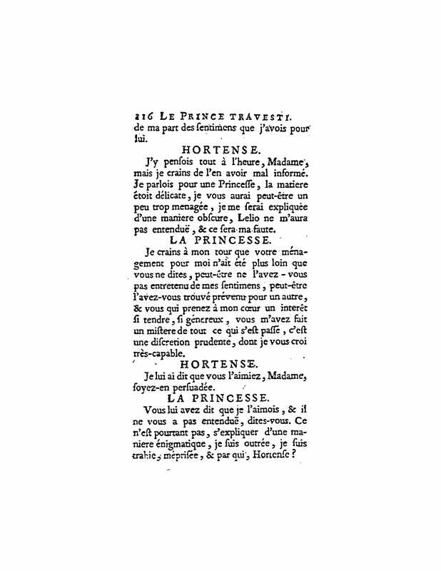 1727 : Le prince travesti