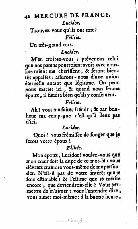 1757 : Félicie
