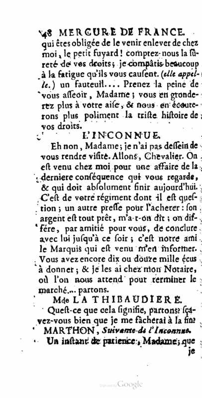 1761 : La provinciale