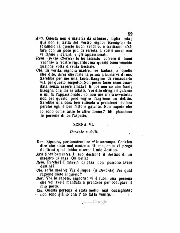 1872 : Le false confidenze