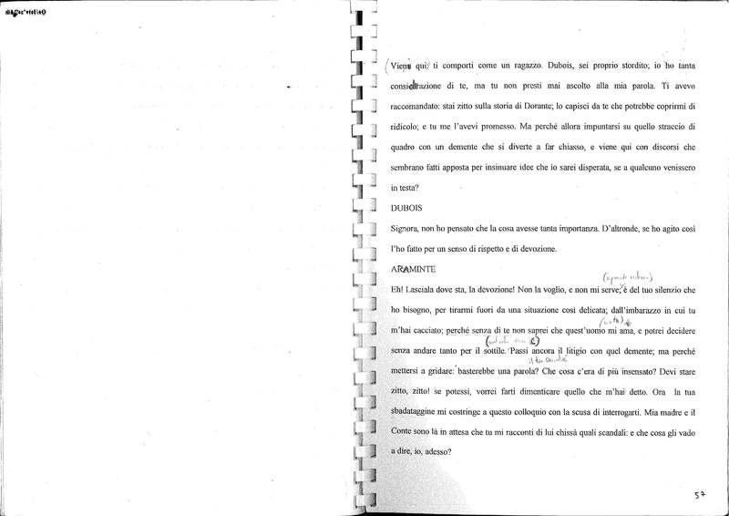 1998 : Le false confidenze (Toni Servillo)