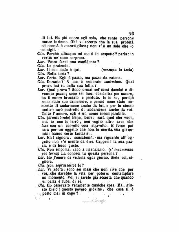 1872 : Le false confidenze