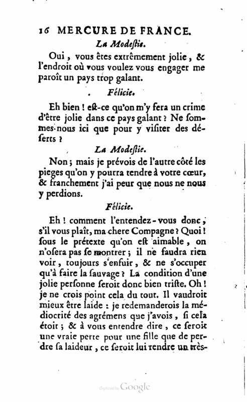 1757 : Félicie