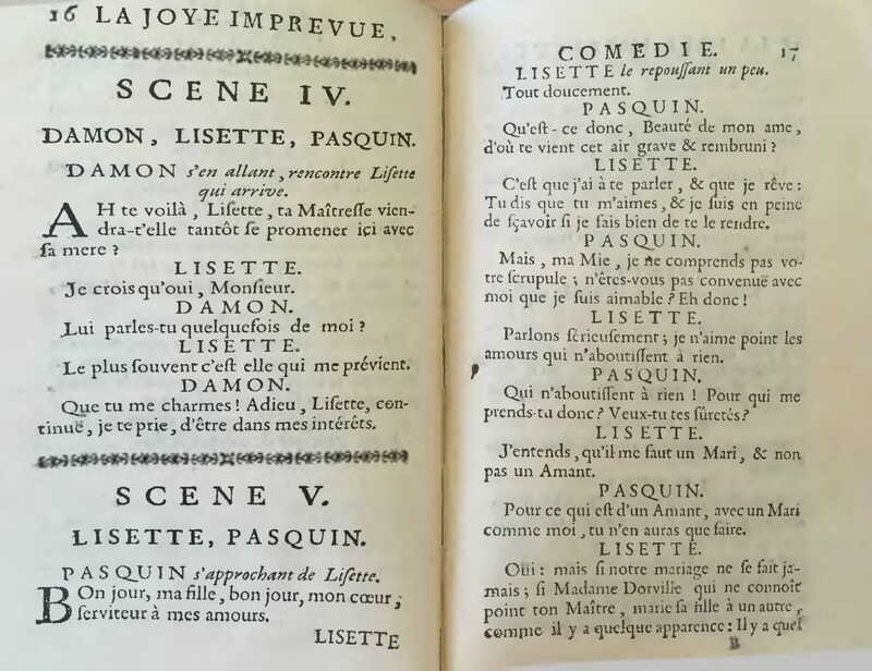 1738 : La joye imprévue