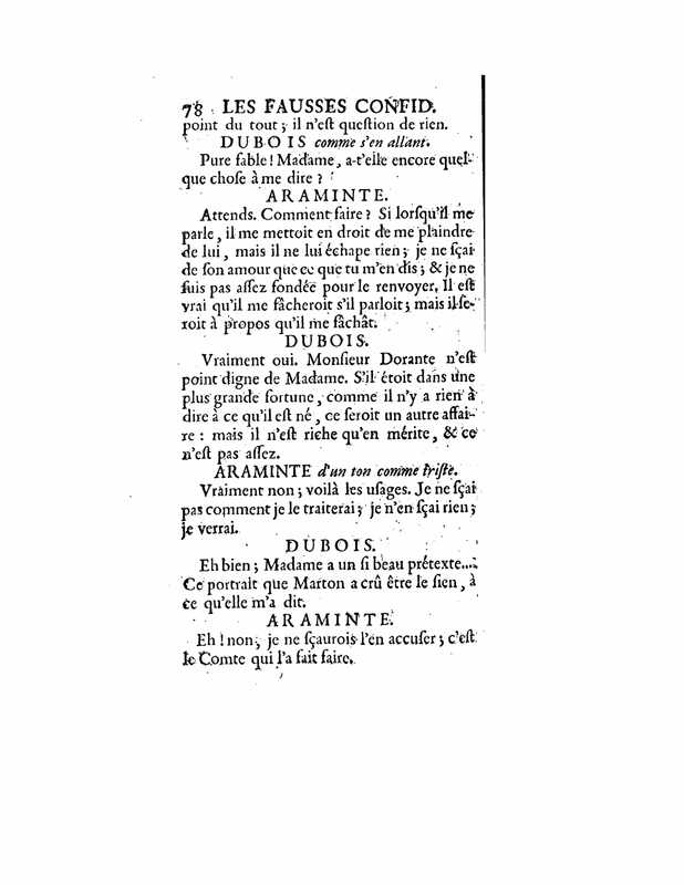 1738 : Les fausses confidences
