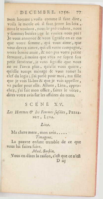 1750 : La colonie