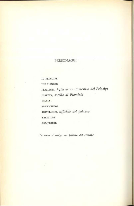 1959 : La duplice incostanza (Marcello Spaziani)
