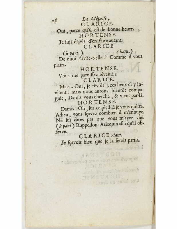 1739 : La méprise