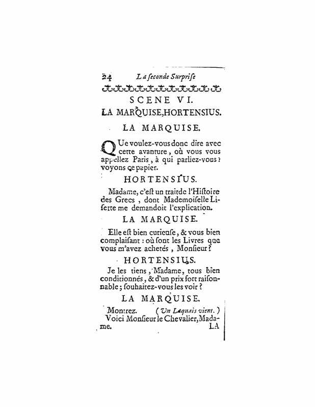 1728 : La seconde surprise de l’amour