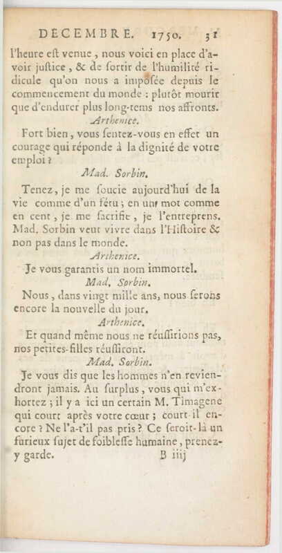 1750 : La colonie