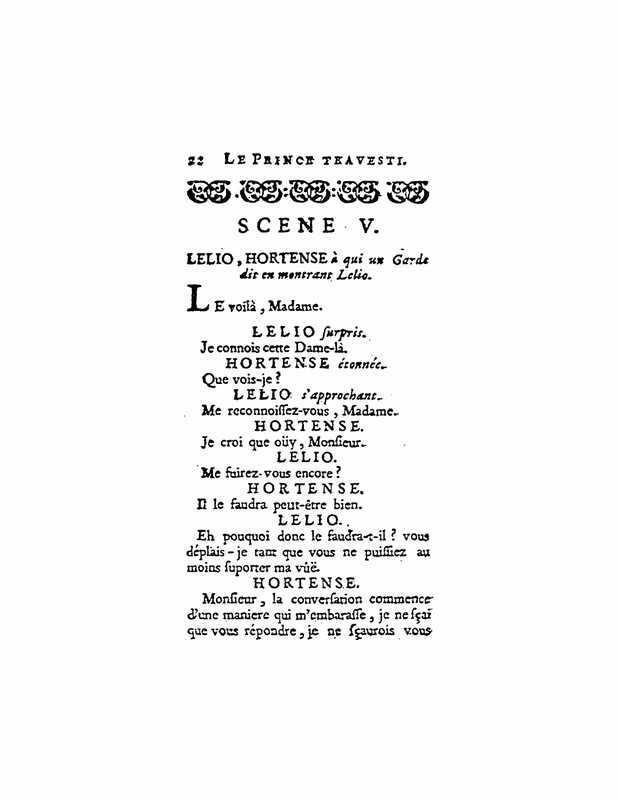 1727 : Le prince travesti