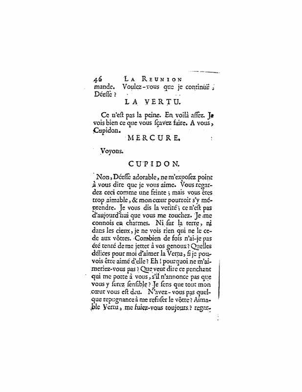 1732 : La réunion des amours