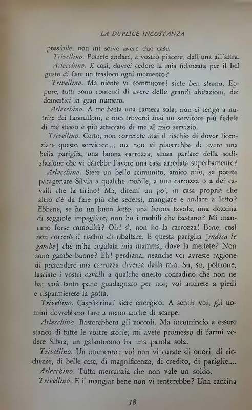 1952 : La duplice incostanza (Corrado Tumiati)