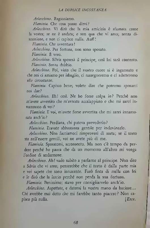 1952 : La duplice incostanza (Corrado Tumiati)