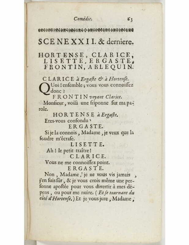 1739 : La méprise