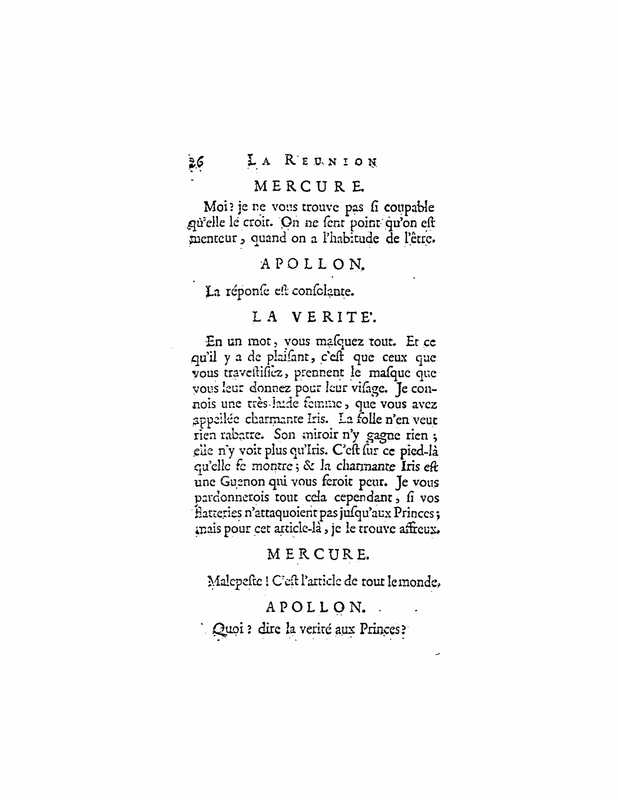 1732 : La réunion des amours
