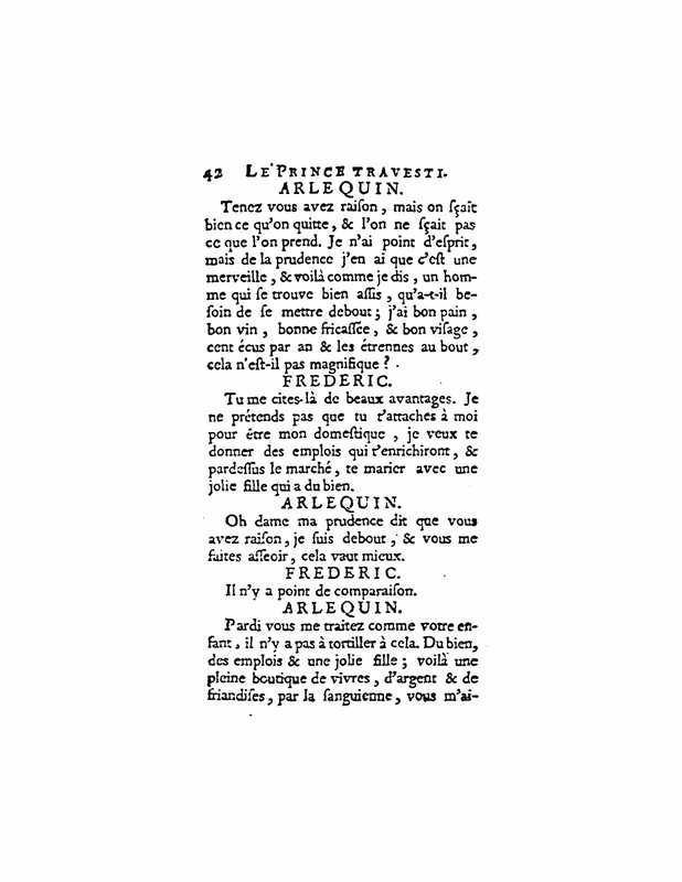 1727 : Le prince travesti