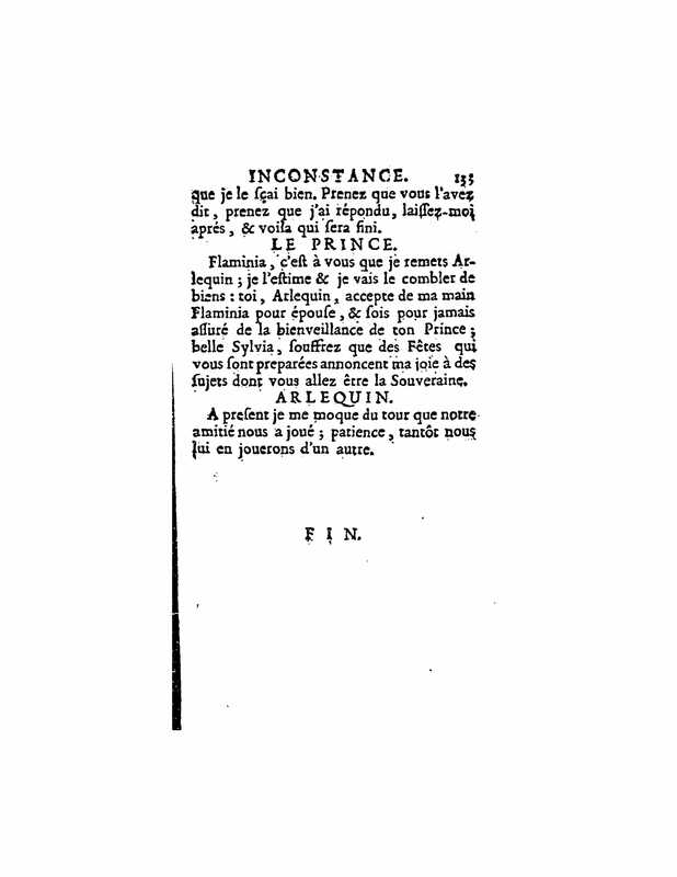 1724 : La double inconstance