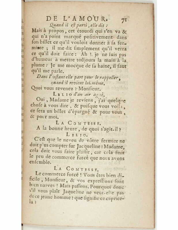 1723 : La surprise de l’amour