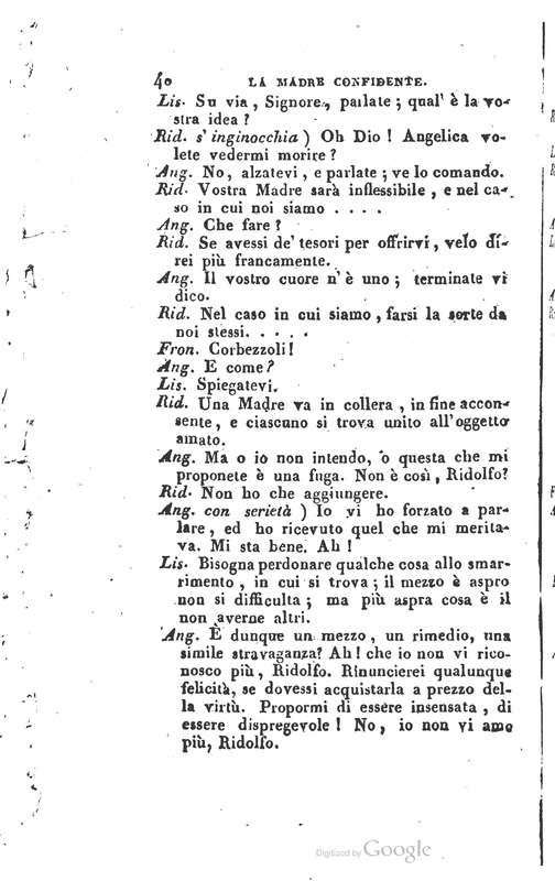 1825: La madre confidente (anonyme)