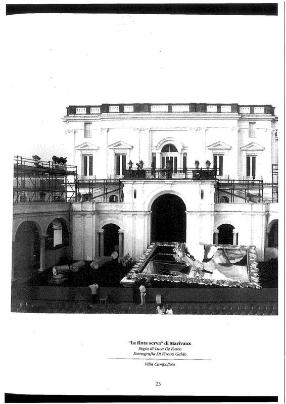 1991 : La finta serva, Programme
