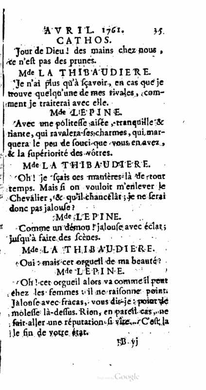 1761 : La provinciale