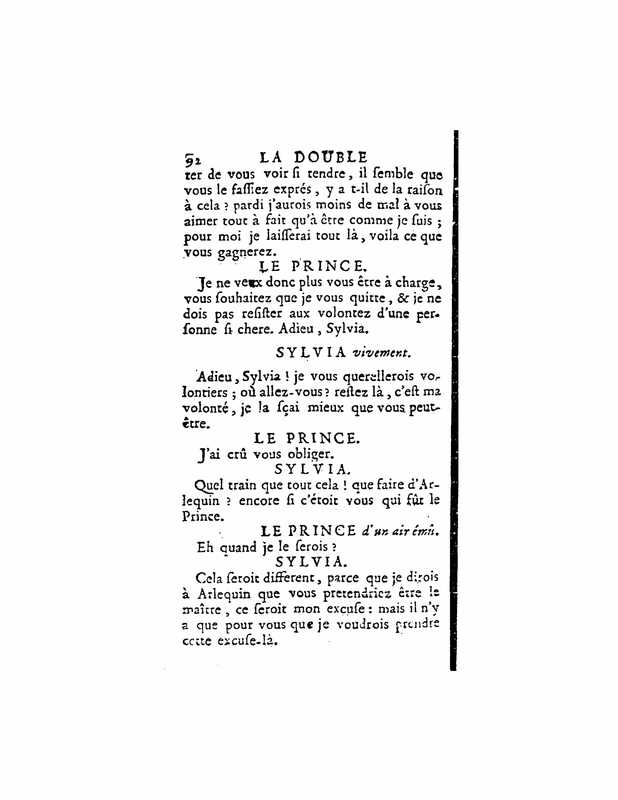 1724 : La double inconstance